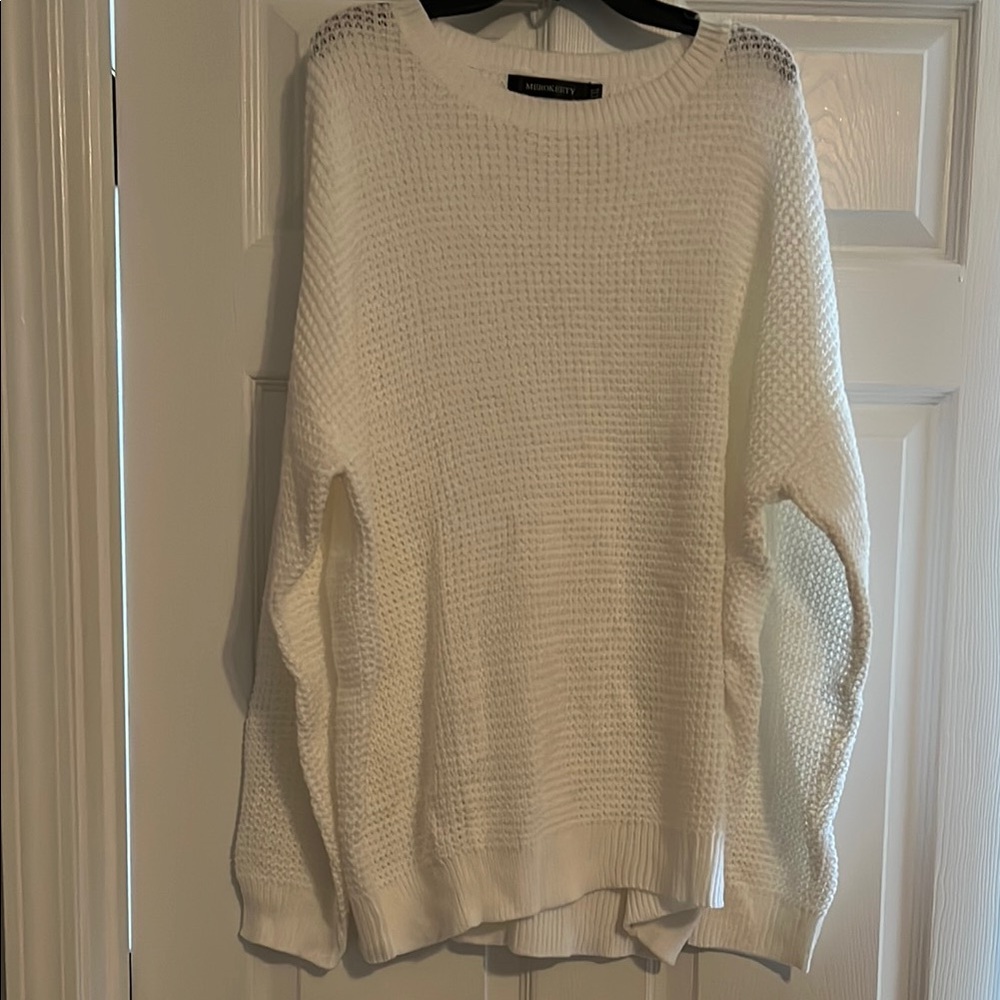 Women's White Sweater